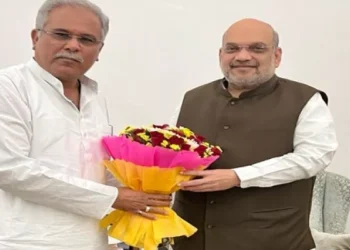 Chhattisgarh CM meets Home Minister