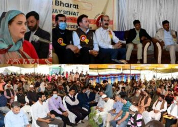 DDC Chairperson Ganderbal inaugurates Health Mela in Gund