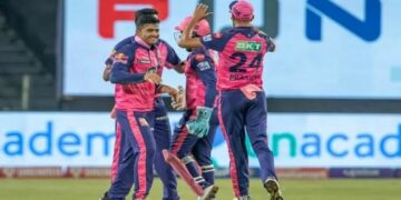 Parag, Sen, Ashwin come to rescue, RR beat RCB by 29 runs