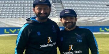 Pujara, Rizwan debut for Sussex together