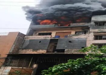 One killed, six injured in fire at Bawana, Delhi