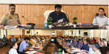District Coordination Committee meeting held in Ganderbal