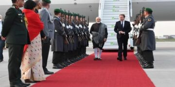 PM Modi arrives in Berlin to warm welcome, to hold talks with German Chancellor Scholz