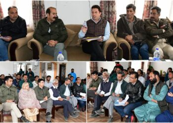 Rate Fixation Committee meeting for SANJY-2022 held in Sonamarg 