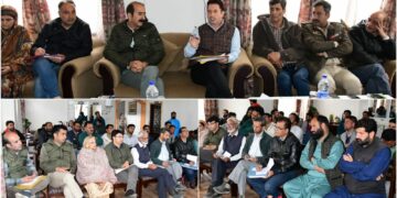 Rate Fixation Committee meeting for SANJY-2022 held in Sonamarg 