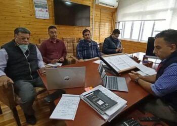 Secy DMRRR reviews Disaster Preparedness for SANJY