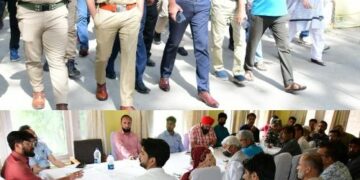 DC Ganderbal visits Kheer Bhawani Shrine 