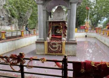 Kashmiri pandits attend Kheer Bhawani temple mela in Valley