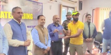   01st Water Skiing Course concluded in Manasbal Lake on 24th June, 2022