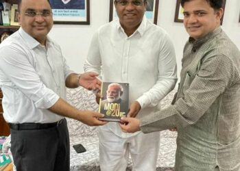 Delegation of BJP Minority Front met Union Minister John Barala