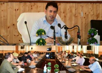 Arrangements for Eid-Ul-Adha reviewed at Ganderbal
