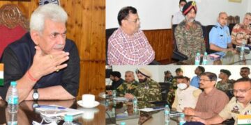 Cloudburst At Cave Shrine: LG Review Rescue, Relief Operation  