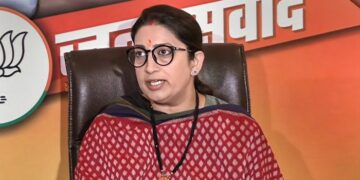 Union Minister Simriti Irani to flag off first ever bikers rally of BJP from clock tower Lal Chowk, Sgr on July 25