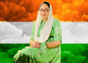 Great enthusiasm for tricolour in central Kashmir: Darakshan Andrabi