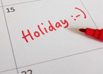Holidays On October 8, 22 Postponed