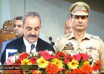Justice A M Magrey Takes Oath As Chief Justice Of J&K, Ladakh