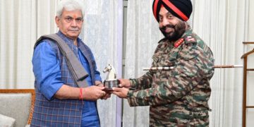 LG Apprised Of Security Situation By GOC 16 Corps