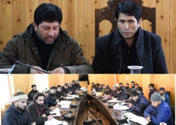 ADDC discusses various Revenue matters at Ganderbal