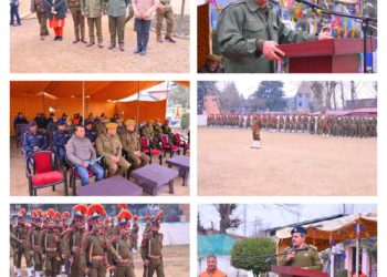 J&K SDRF and NDRF celebrated Annual Raising Day at SDRF Bn Hqrs Srinagar