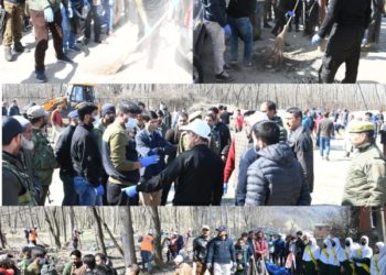District Admin conducts mega day-long sanitation drive in Block Safapora