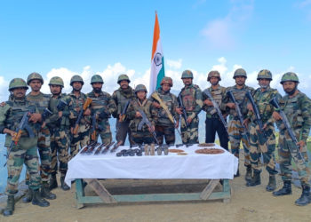Huge cache of arms, ammunition recovered along LoC In Machal Kupwara: Army  