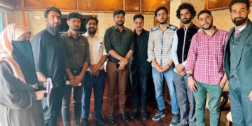 Professional Journalists met Deputy Commissioner Ganderbal