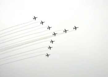 IAF symbol of strength, bravery: LG, attends air show  