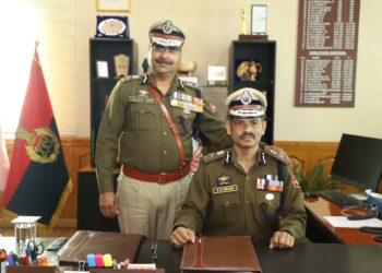 R.R Swain Takes Over as J&K’s 17th DGP