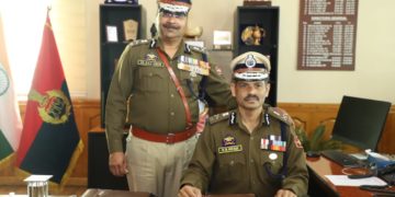 R.R Swain Takes Over as J&K’s 17th DGP