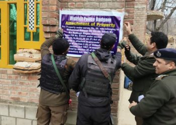 Police Attaches LeT Associate’s Property In Budgam  