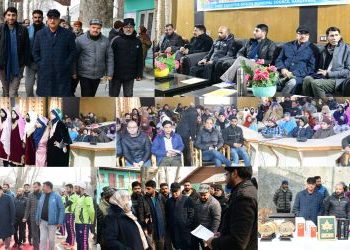 Director Sericulture J&K visits Ganderbal, presides over VBSY proceeding at Town Hall