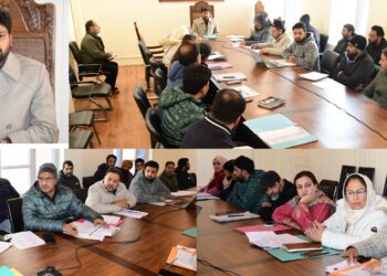 Deputy Commissioner Ganderbal Reviews Functioning of Health Department