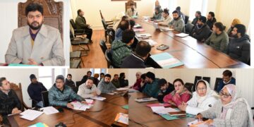Deputy Commissioner Ganderbal Reviews Functioning of Health Department