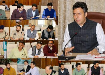 DC Srinagar Discusses Arrangements for upcoming Shri Amarnath Ji Yatra-2025