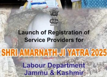 Labour Department Commences Registration of Service Providers for Shri Amarnath Ji Yatra-2025
