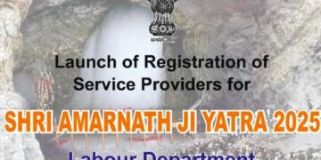Labour Department Commences Registration of Service Providers for Shri Amarnath Ji Yatra-2025