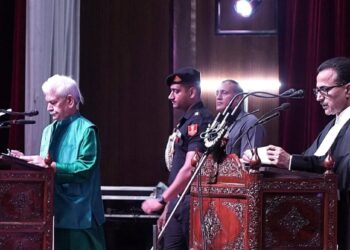 Shri Justice Arun Palli was officially sworn in as the Chief Justice of the High Court of Jammu & Kashmir and Ladakh.