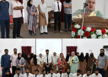 Youth Parliament Organised by Govt Degree College Ganderbal on the theme of One Nation One Election