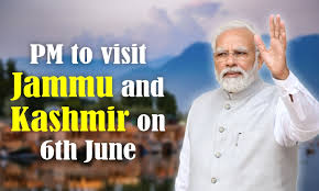 PM to Visit Jammu and Kashmir on 6th June