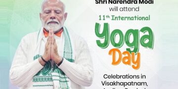 Prime Minister to Lead 11th International Day of Yoga Celebrations from Visakhapatnam