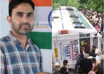 Teacher Dead, 12 Injured in Road Accident at Behnipora Kupwara