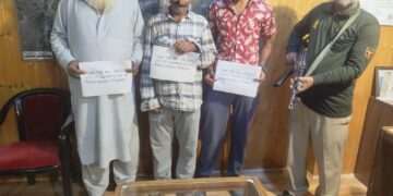 03 Gamblers Arrested in Pampore, Stake Money Seized