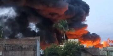 Chennai Rail Services Disrupted After Goods Train Catches Fire In Tamil Nadu