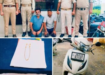Jammu Police Solves Chain Snatching Case in Chinore.