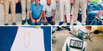 Jammu Police Solves Chain Snatching Case in Chinore.