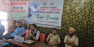 Medical, Eye Check-up & Anti-Drug Awareness Camp Held in Gundoh for Commercial Drivers