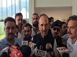 The Sooner The Statehood Is Restored, The Better It Will Be: Ghulam Nabi Azad