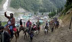 Amarnath Yatra Resumes on Baltal Axis in Valley; Suspended from Jammu due to Rains