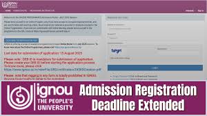 IGNOU Extends Admissions to Masters, Four-Year Undergraduate, and Diploma Programmes till 15 August 2025
