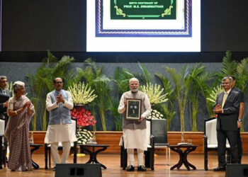 Prime Minister Shri Narendra Modi inaugurates the Bharat Ratna Dr. M.S. Swaminathan Centenary International Conference in Delhi